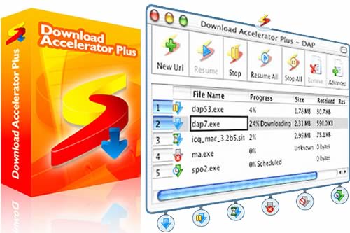 نرم افزار  Download Accelerator Plus Premium v10.0.6.1 مديريت دانلود