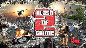 Clash of Crime Mad City War 2 v1.0 موبایل برخورد با جنایتکاران به همراه نسخه بی نهایت