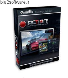 فیلم برداری از صفحه نمایش و محیط بازی ها Mirillis Action v2.0.6
