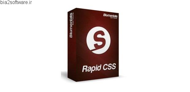 Blumentals Rapid CSS Editor 2016 V14.2.0.186 ویرایشگر و کد نویسی CSS