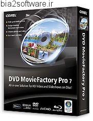 Corel DVD MovieFactory Pro v7.0 ساخت و رایت انواع دی وی دی و دیسک های بلوری
