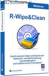 R-Wipe & Clean 11.4 پاکسازی رد پاها در ویندوز