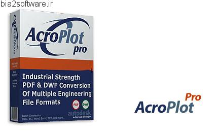 CADzation AcroPlot Pro تبدیل فرمت خروجی اتوکد به فرمت PDF
