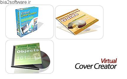 Virtual Cover Creator v2.1 ساخت و طراحی کاور CD و کتاب های الکترونیکی