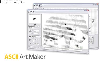 Ascii Art Maker v1.71 ساخت کدهای Ascii از متن و عکس