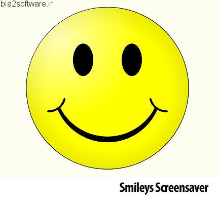 Smiley Screensaver اسکرین سیور ساعت آنالوگ انیمیشن