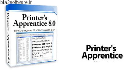 Printers Apprentice v8.1.9.10 مدیریت فونت ها