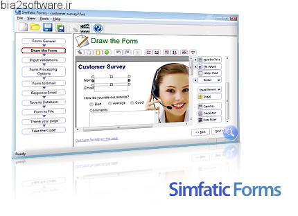 Simfatic Forms v3.2.1.252 ساخت فرم برای وب سایت