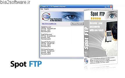 SpotFTP v2.0.0 بازگردانی پسورد FTP