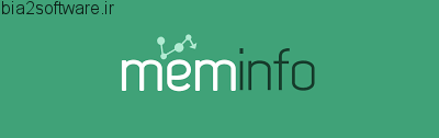 MemInfo 3.41 نمایش مقدار حافظه در حال استفاده توسط نرم افزارها