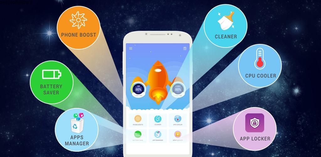 Cleaner – Boost Mobile Pro v1.11 اپلیکیشن پاک کننده و افزایش دهنده سرعت اندروید