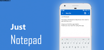 Just Notepad Pro – Simple Notepad w/ File Browser v1.1.4 اپلیکیشن نوت پد کاربردی و سریع اندروید