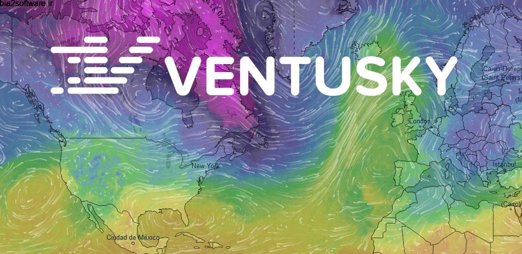 Ventusky: Weather Maps Premium 10.0 نقشه زنده آب و هوا