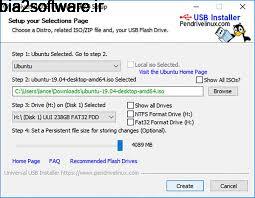 Universal USB Installer 1.9.9.0 نصب سیستم عامل با فلش