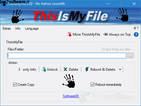 ThisIsMyFile 2.91 پاک کردن فایل های غیرقابل حذف در ویندوز