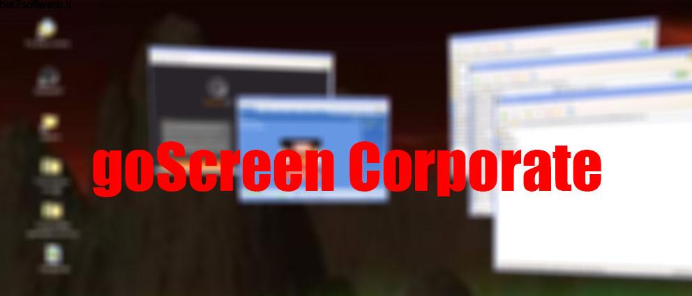 goScreen Corporate 15.0.8.829 ساخت صفحات مجازی بر روی میزکار ویندوز