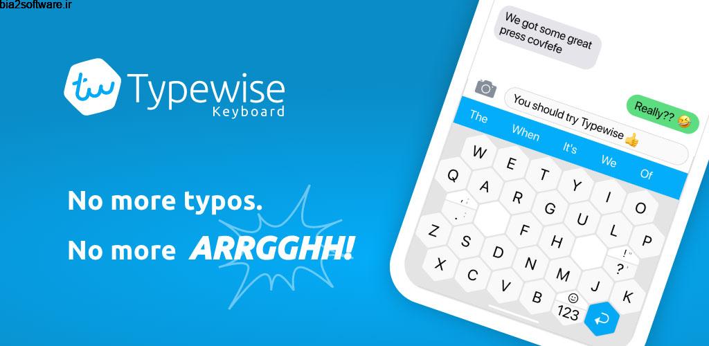 Typewise Keyboard PRO Lifetime 2.1 صفحه کلید هوشمند و پر امکانات خاص اندروید