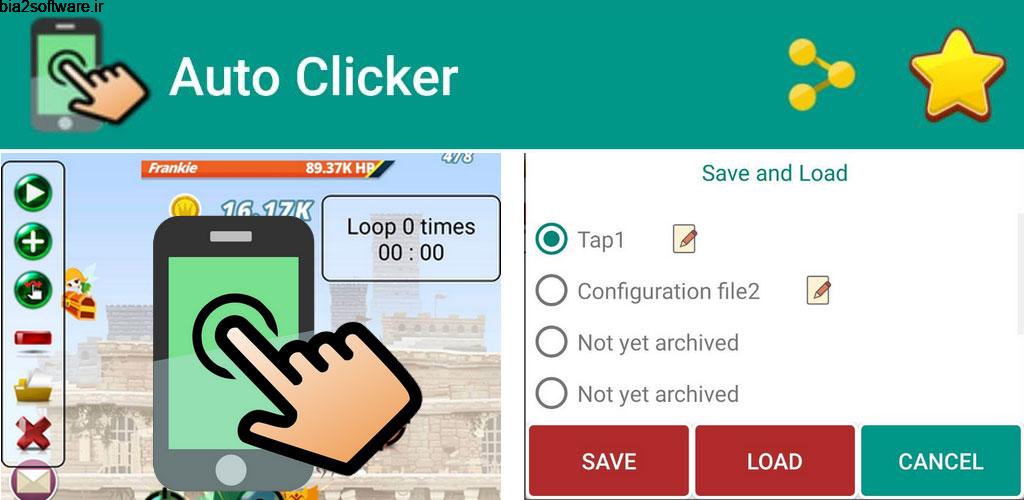 Auto Clicker pro – Tapping 3.3.0 لمس خودکار نمایشگر اندروید