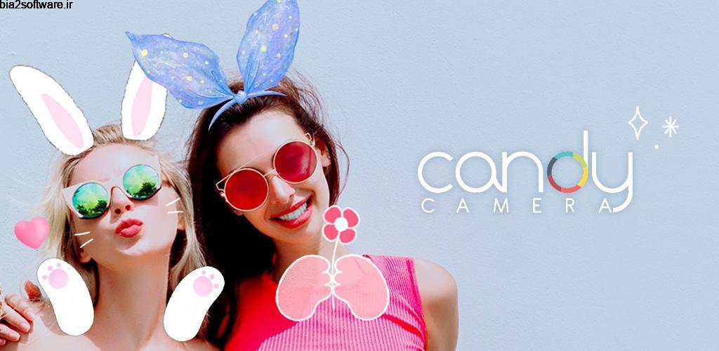 Candy Camera for Selfie 5.4.30 دوربین سلفی قدرتمند و عالی اندروید!