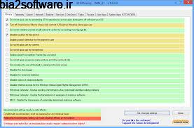 W10Privacy کنترل تنظیمات حریم خصوصی در ویندوز 10