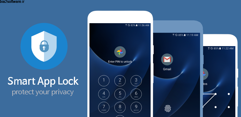 AppLock – Fingerprint 7.5.2 برنامه امنیتی قفل اپلیکیشن ها اندروید