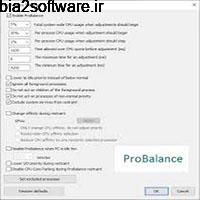 CPUBalance Pro 1.0.0.84 مدیریت و کنترل پردازنده