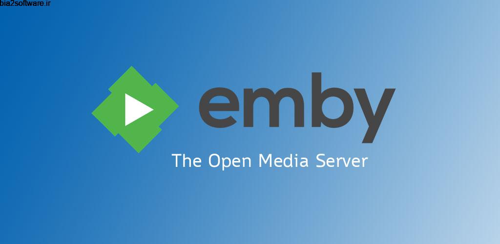 Emby for Android Full 3.0.97 یک جا کردن تمام فایل های چند رسانه ای اندروید