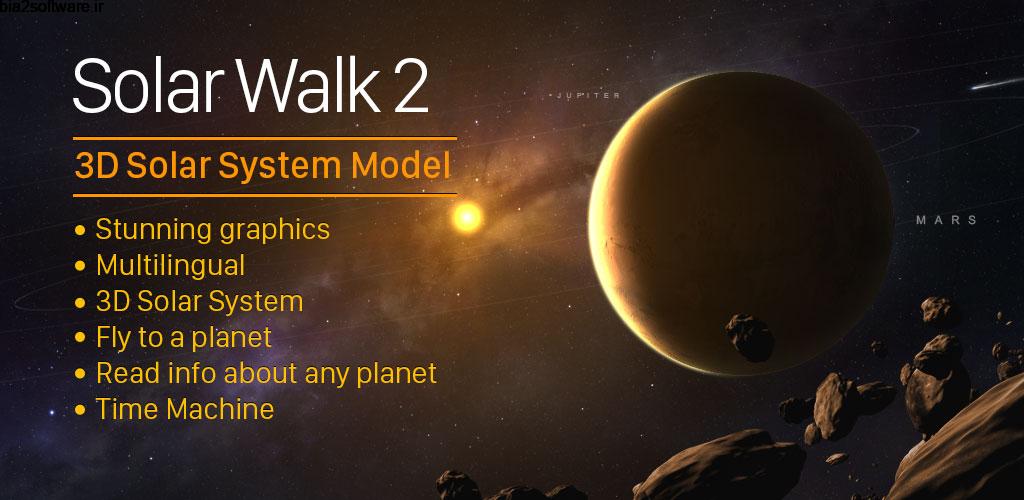 Solar Walk 2 1.5.9.24 مدل 3D منظومه شمسی اندروید