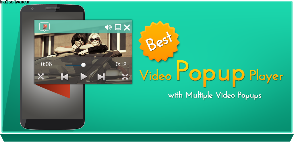 Video Popup Player Floating Pro 1.46 ویدئو پلیر شناور اندروید