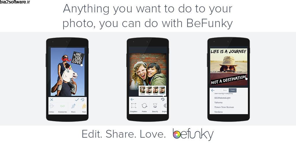 BeFunky Photo Editor Pro 6.3.2 ویرایشگر تصویر قدرتمند اندروید