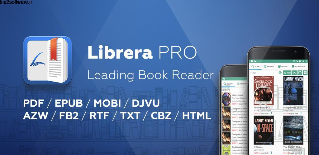 PRO Lirbi Reader: PDF, eBooks 8.2.17 اجرای ساده و قدرتمند کتاب های دیجیتال اندروید