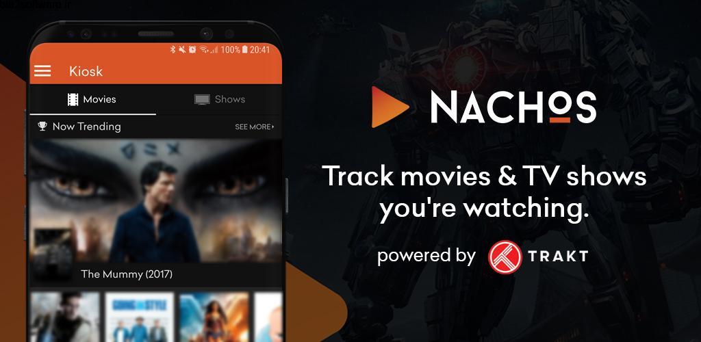 Nachos for Trakt.tv – Track movies and TV shows 1.5 کسب اطلاعات جزئی از فیلم ها و سریال ها مخصوص اندروید
