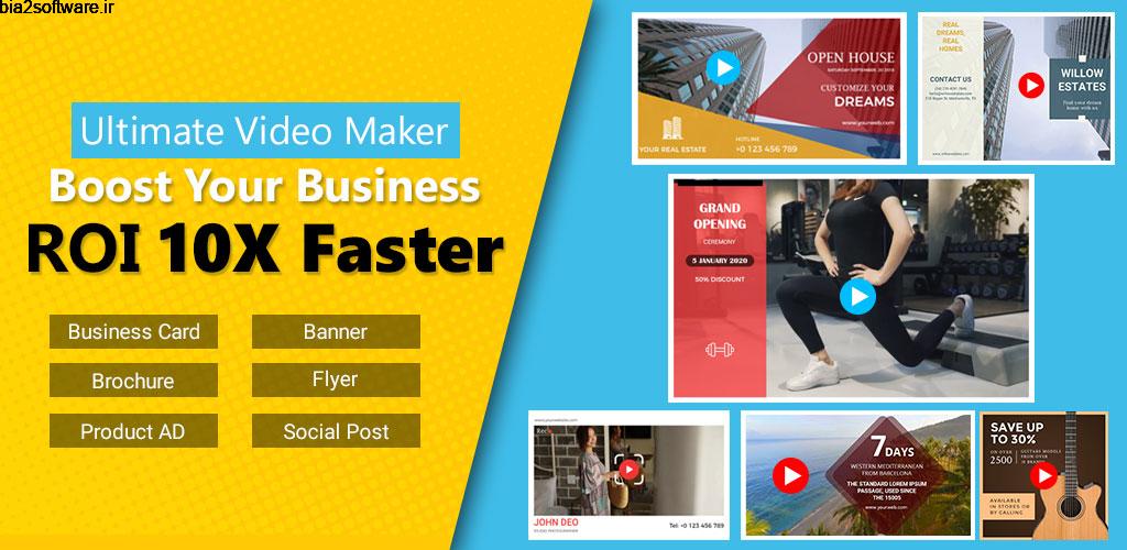 VideoAdKing: Digital Video Marketing Ad Maker Full 33.0 ساخت ویدئو ها تبلیغاتی مخصوص اندروید !
