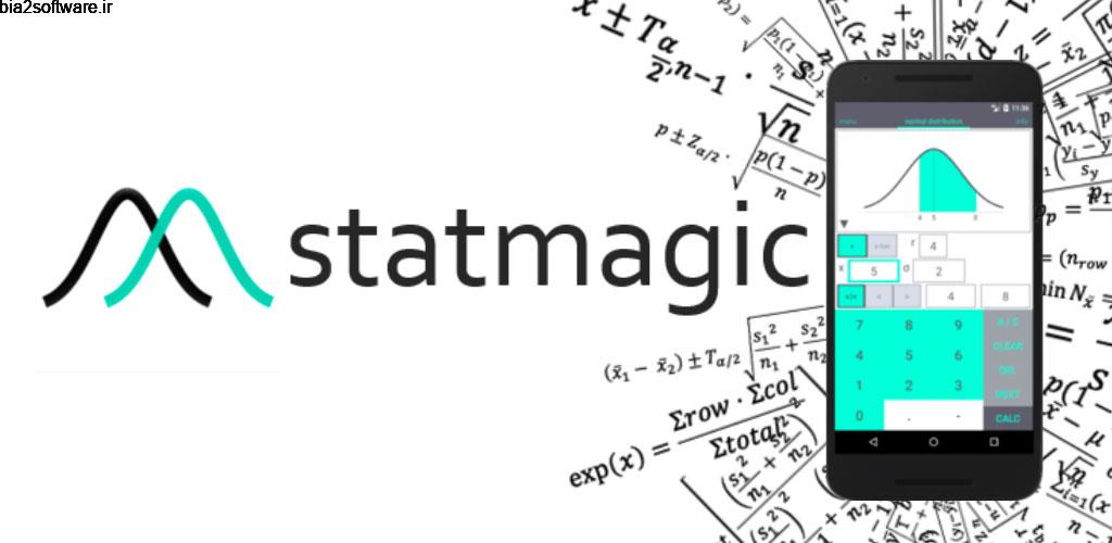 Statmagic PRO – Statistics Calculator 1.3.4‏ اپلیکیشن قدرتمند محاسبات آماری مخصوص اندروید