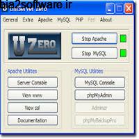 Uniform Server Zero XIII 13.4.1 شبیه‌ساز وب سرور
