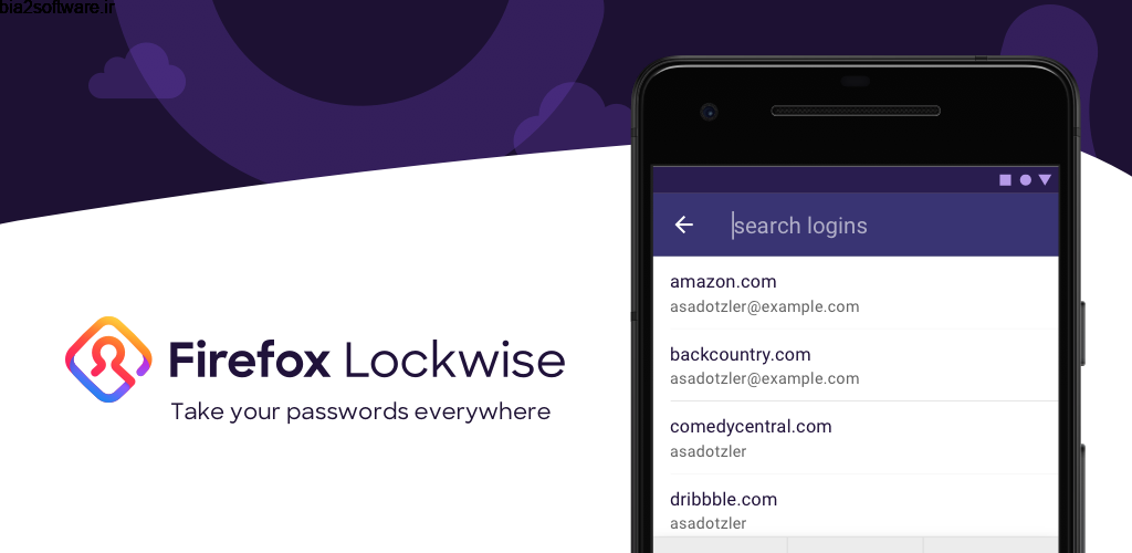 Firefox Lockwise 3.0.1 دسترسی به پسورد های ذخیره شده در مرورگر فایرفاکس مخصوص اندروید