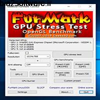 FurMark 1.20.8.0 بنچمارک و تست پایداری کارت گرافیک