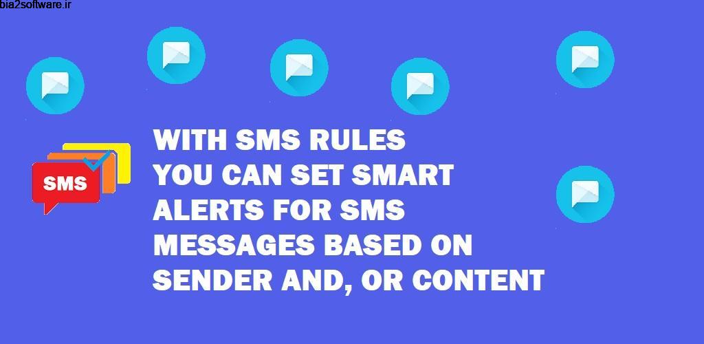 SMS Alert Rules – catch wanted messages by alerts 3.7 فعال شدن هشدار از طریق پیام کوتاه اندروید !
