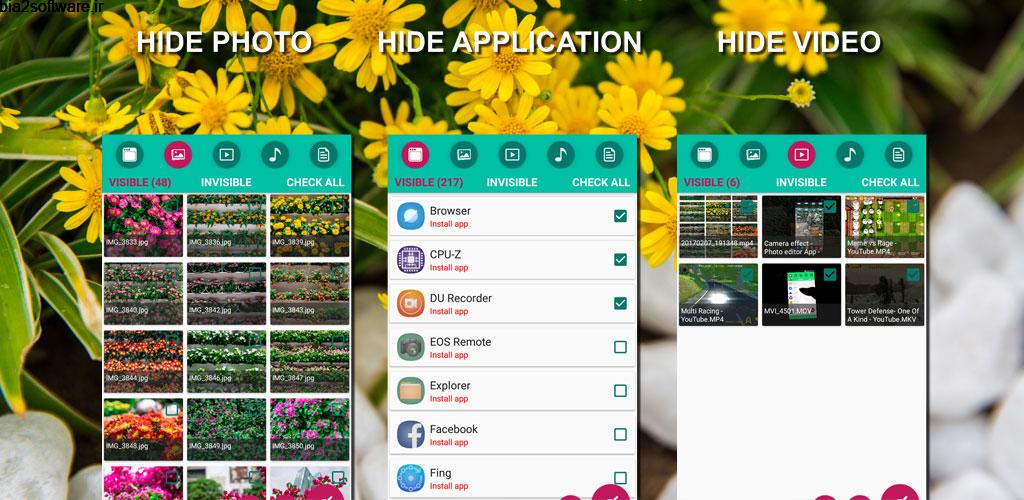 Hide application – Hide app – Hide icon 1.0.7 ابزار مخفی سازی آسان فایل و برنامه اندروید !