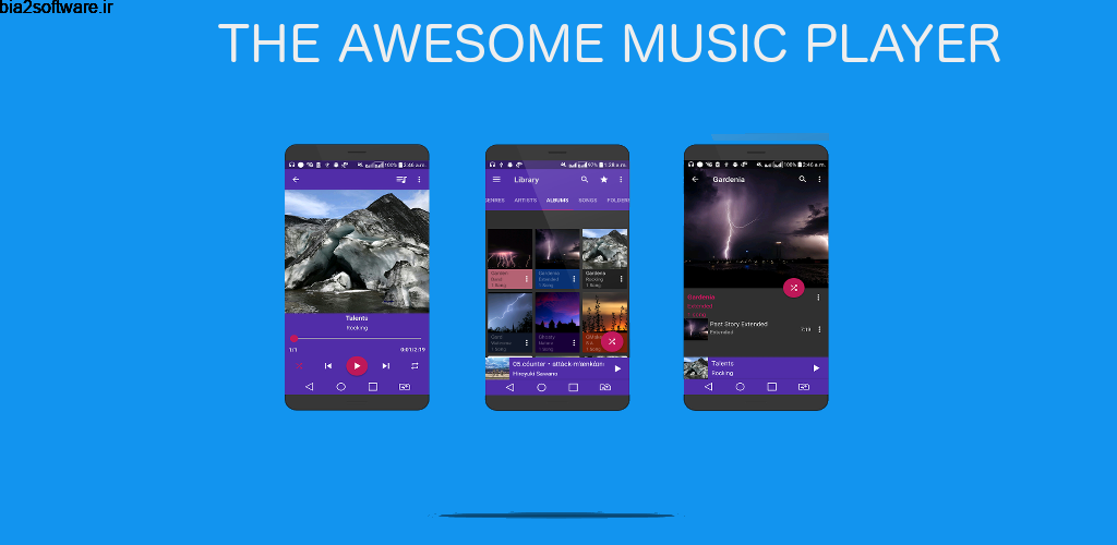Mp3 Music Player Pro 2.6.1 موزیک پلیر پر امکانات اندروید