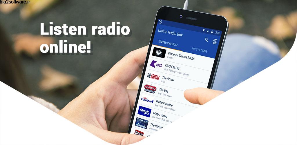 Online Radio Box – free player Pro 1.4.205 رادیو آنلاین ساده و پر طرفدار اندروید !