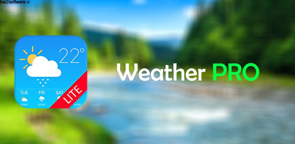 Borneh Studio Weather Forecast Pro 5.4 پیش بینی دقیق و هوشمند آب و هوا اندروید