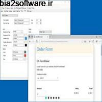 DA-Software OrderForm 4.4.0 طراحی فرم های سفارش فروش برای وب سایت