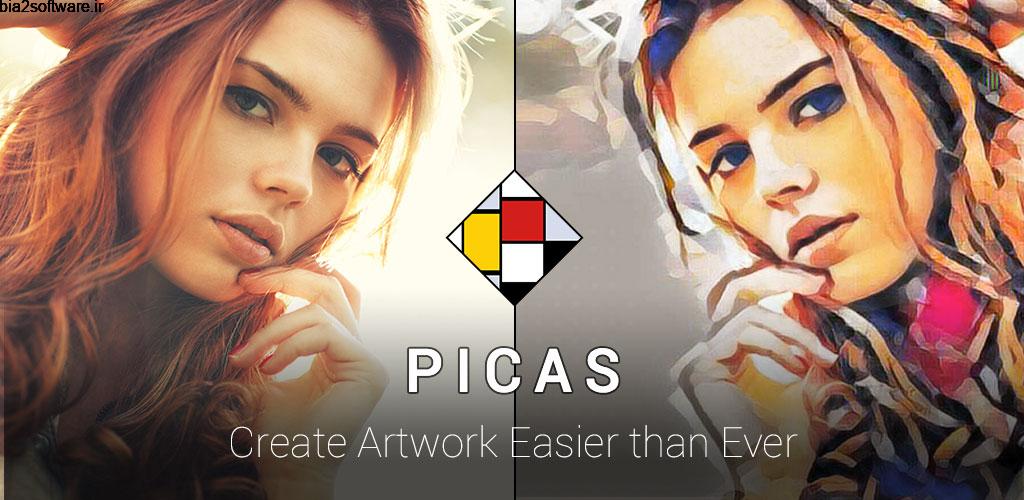 Picas – Photo Artwork Editor VIP 2.0.3 ویرایش هنری تصاویر اندروید !