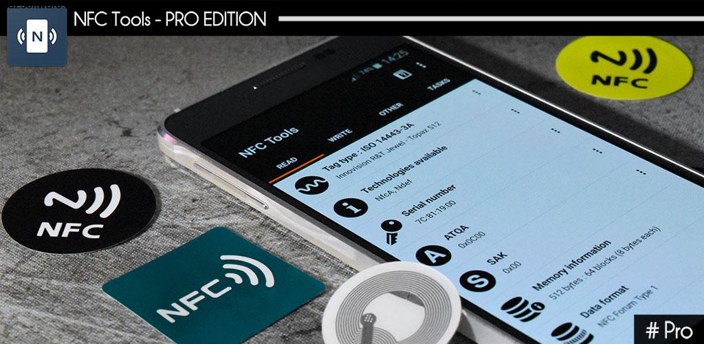 NFC Tools – Pro Edition 8.0.1 خواندن و نوشتن روی تگ NFC مخصوص اندروید