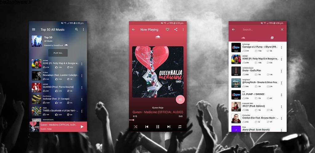 Muzi Pro – Mp3 Songs 1.0.26 موزیک پلیر و رسانه موسیقی آنلاین اندروید