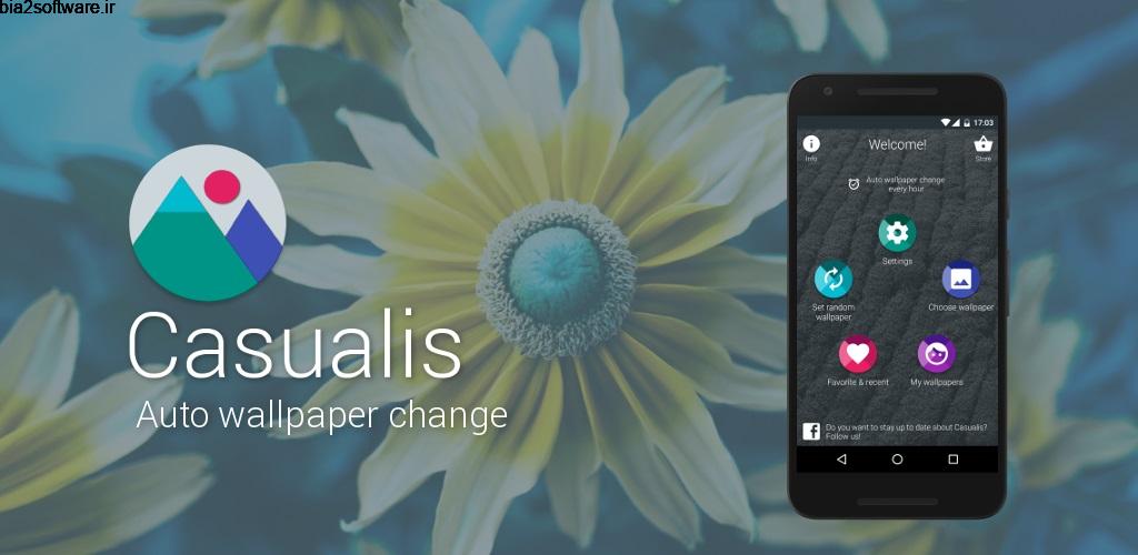 Casualis:Auto wallpaper change Pro 5.2 تغییر خودکار والپیپر اندروید