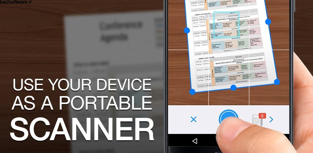 iScanner – PDF Scanner App 1.8 اسکنر هوشمند و پر امکانات اندروید