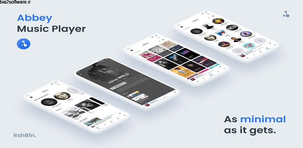 Abbey Music Player Premium 2.0 موزیک پلیر جذاب، ساده و با کیفیت ابِی اندروید!