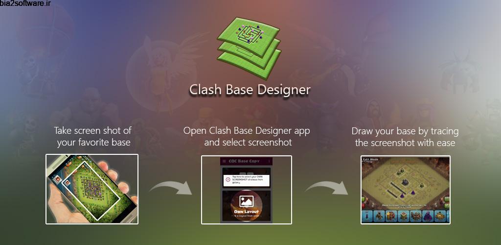 Clash Base Designer for COC 1.2.3 بهترین نقشه ها کلش آف کلنز اندروید !
